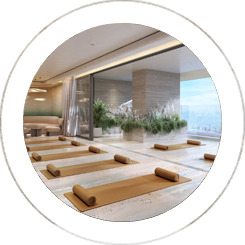 Meditate at The Yoga Deck at 400 Feet